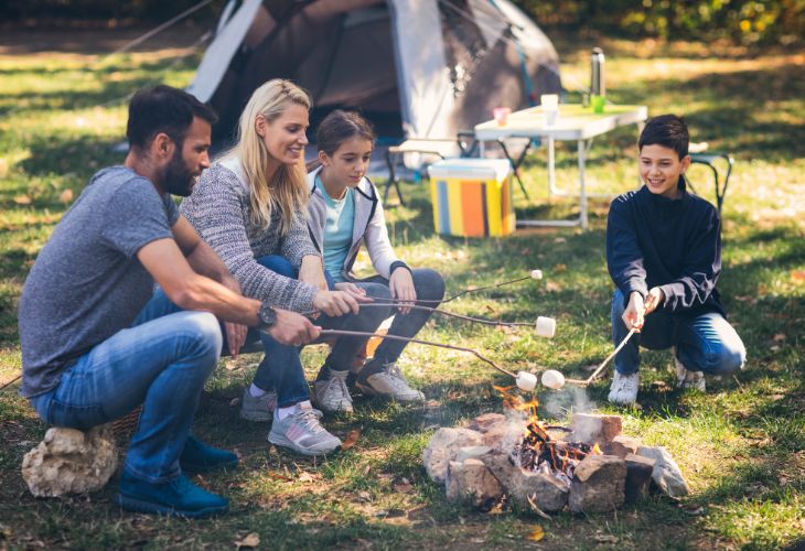 Open Camping Dag bezoeken 2024 Kampvuur